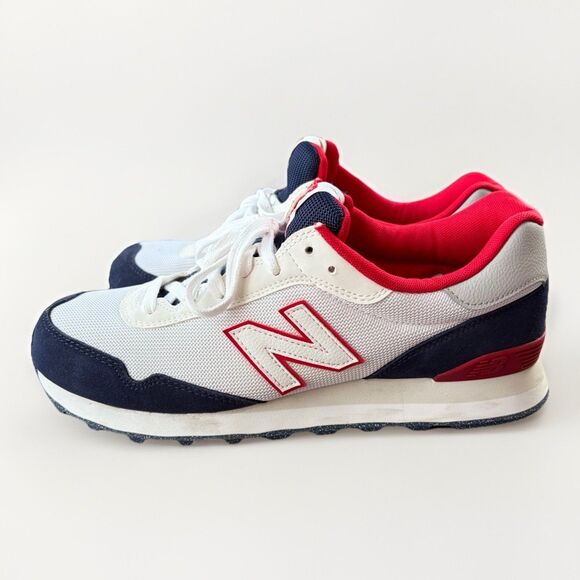 New Balance 515 Mens Size 10.5 White Pigment Red Blue Sneakers ML515OTX Classic main image 6